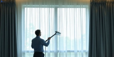 Commercial curtain steam cleaning service south-penrith-nsw hotels offices